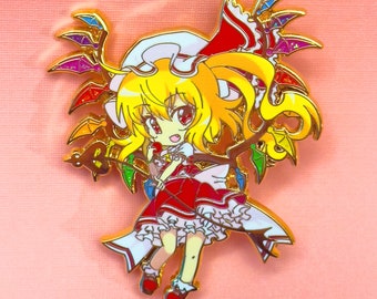 Flandre Scarlet 2.5&quot; Hard Enamel Pin Limited to 100 pieces