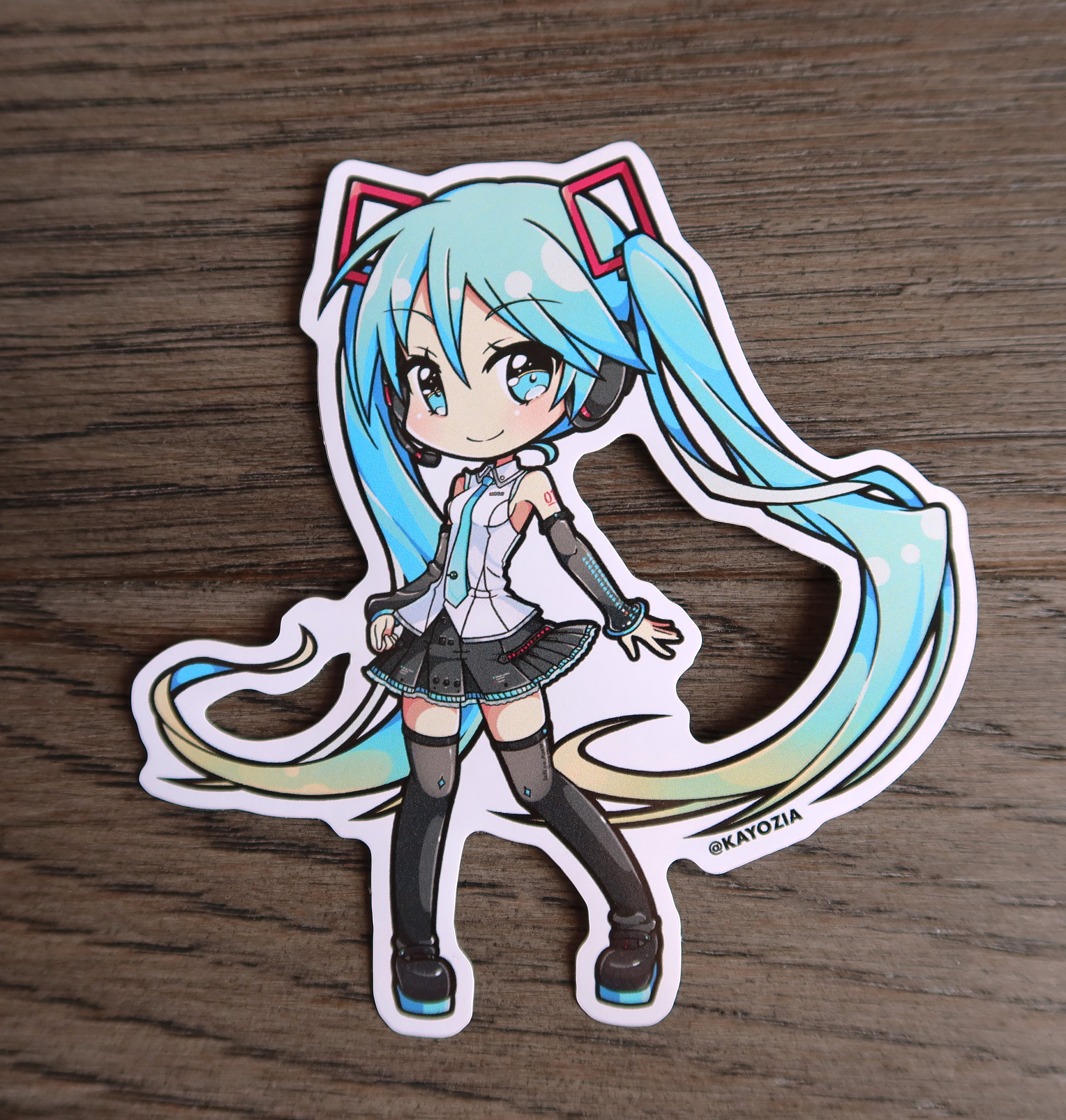 Hatsune Miku Rin,Len,Luka,KAITO,MEIKO Japan Limited B-SIDE LABEL Sticker  NEW F/S