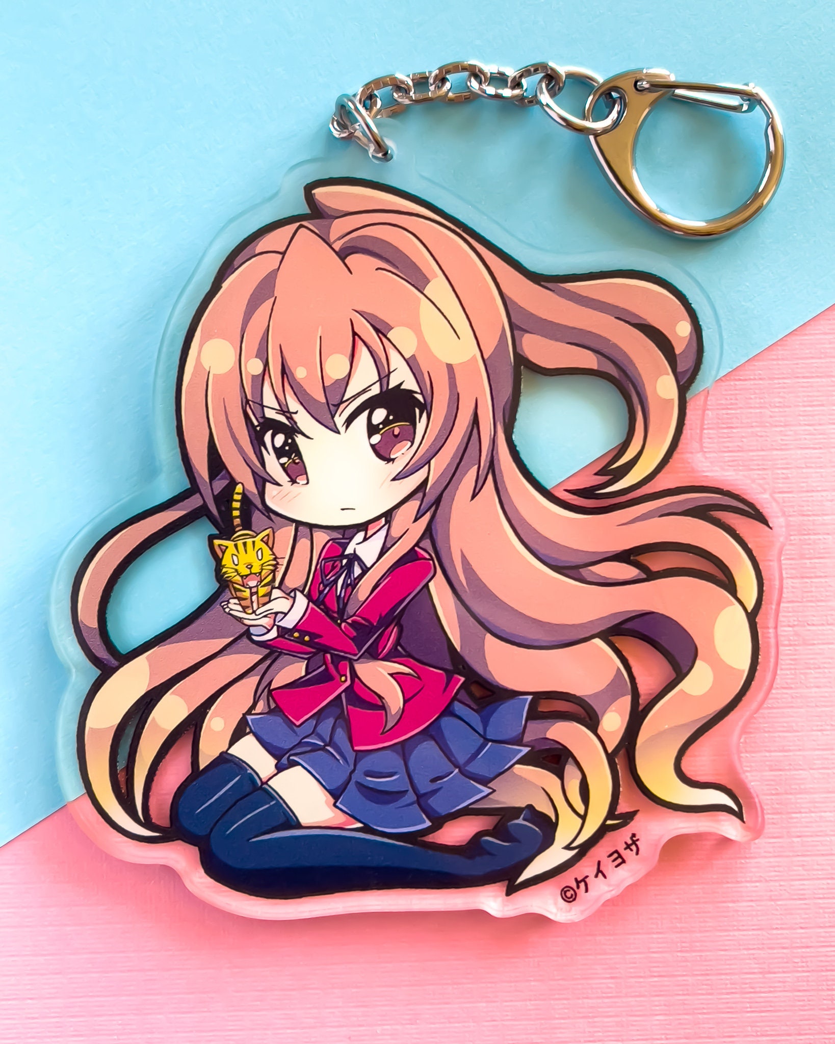 Toradora Tiger X Dragon Cosplay Anime Manga Pin Button -  Denmark