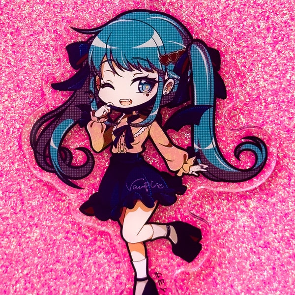 Hatsune Miku - The Vampire 3.5" (Double Sided) Acrylic Charm