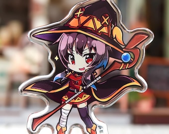 Megumin - 3" Rounded Acrylic Keychain
