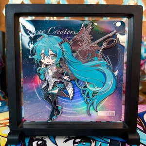 Hatsune Miku 16th Anniversary [Dear Creators ver.] 5&quot; Hard Enamel Pin with Display Case Limited to 139 pcs