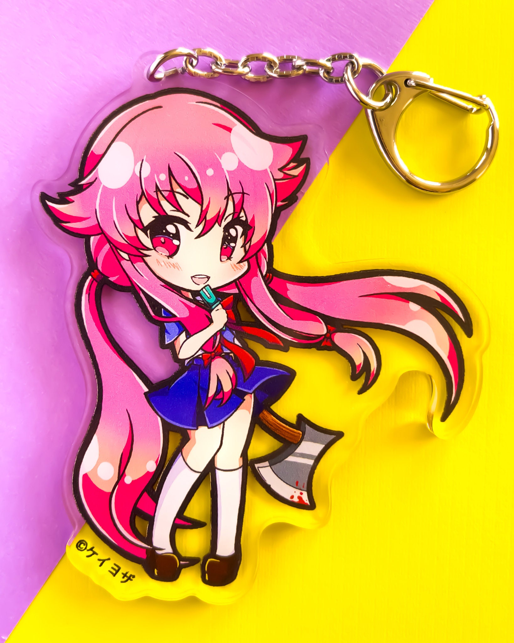 Mirai Nikki - Yuno Gasai - Mirai Nikki - Sticker