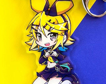 Bring it on! Rin Kagamine 3.5" (Double Side) Acrylic Charm