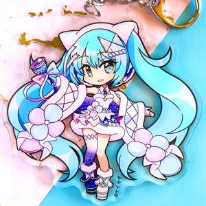 Winter Magical Mirai 2020 3.5&quot; Acrylic Charm (Double Sided)