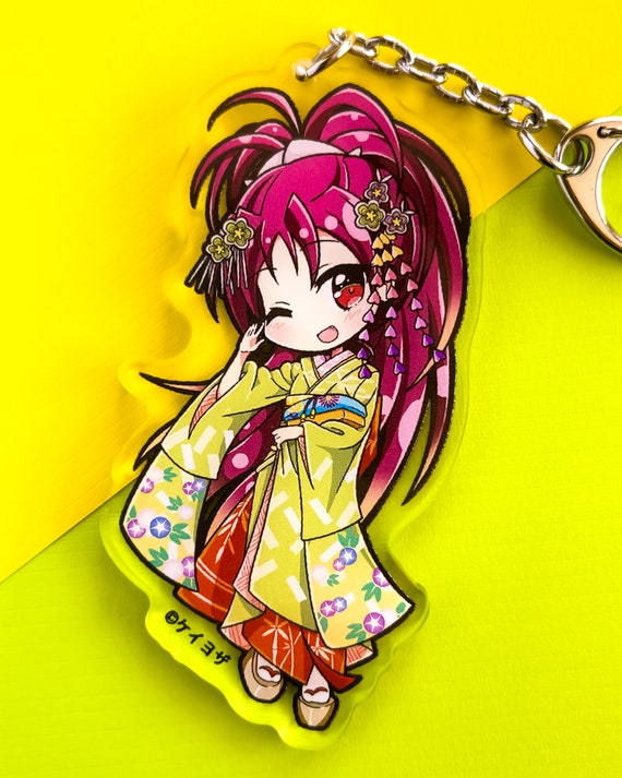 Kyouko Sakura (double Sided) Acrylic Charm