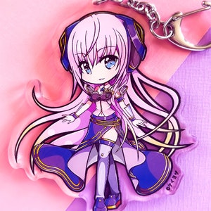 Vocaloid - Breloque en acrylique Luka Megurine V4X 3,5&quot; (double face)