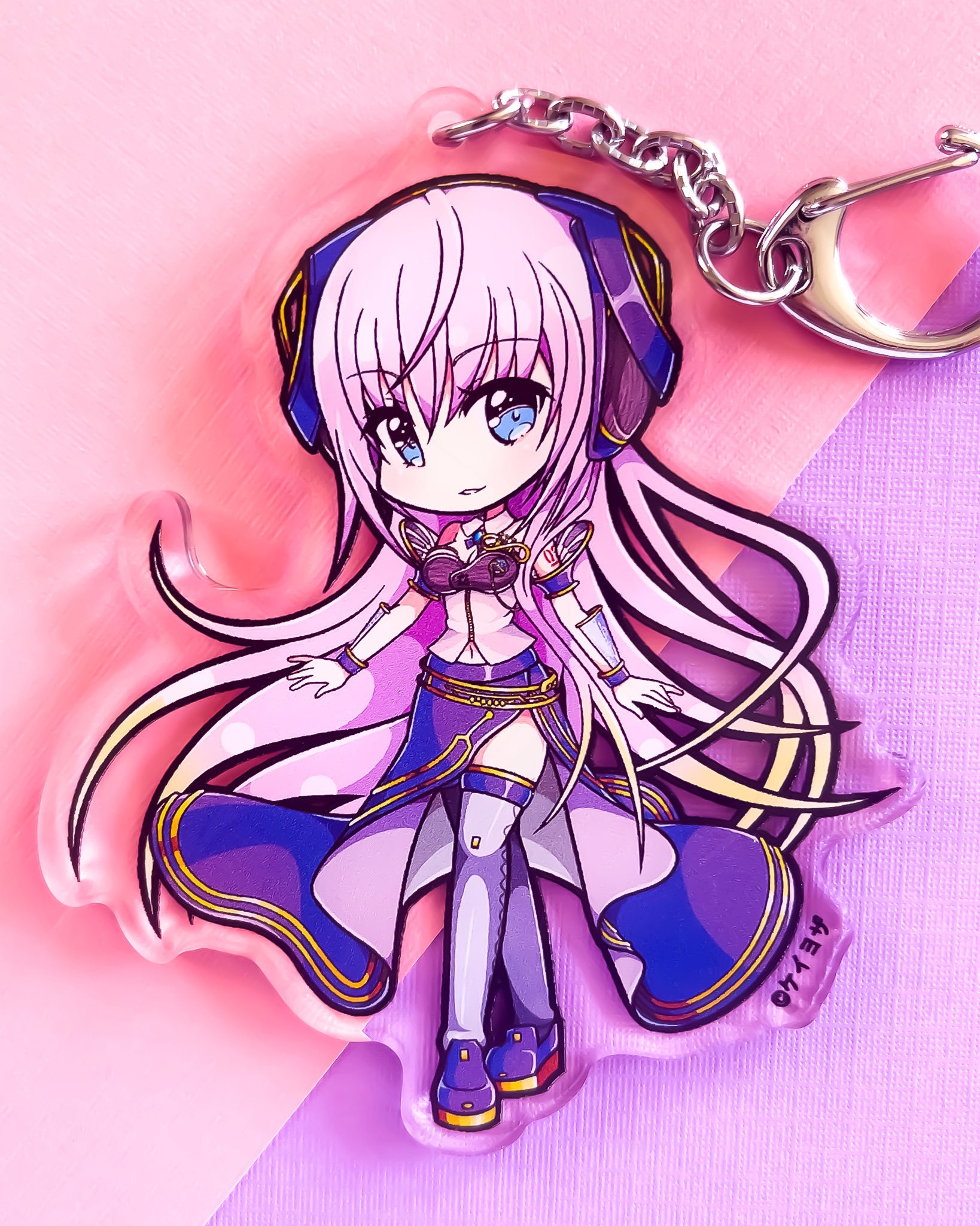 Mirai Nikki/future Diary Yuno Gasai 3.5 Acrylic Charm 