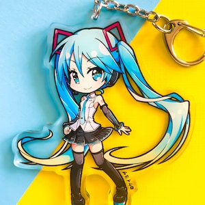 Hatsune Miku V4X 3.5&quot; Acrylic Charm (Double Sided)