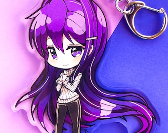 ドキドキ文芸クラブ チャーム DDLC キーチェーン モニカ チャーム