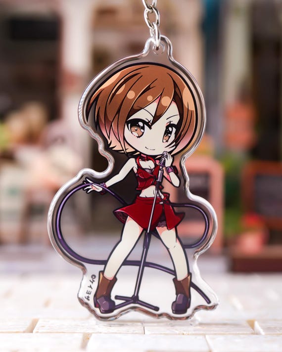 MEIKO V3 - 3" Rounded Acrylic Keychain