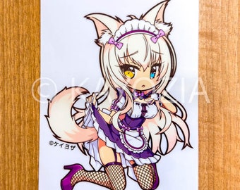 Coconut - 6" Transfer Sticker