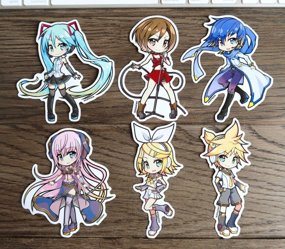 Vocaloid Kaito Stickers for Sale