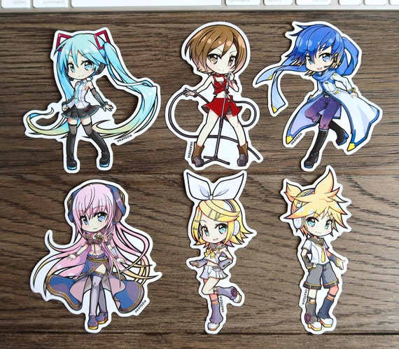 Chibi Hatsune Miku V4 - Hatsune Miku - Sticker