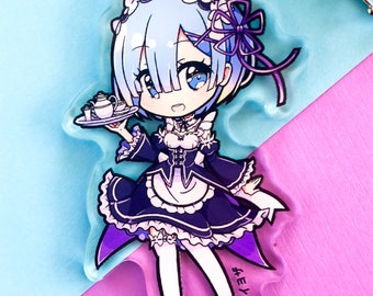 Rem 3" Acrylic Charm (Double Sided)