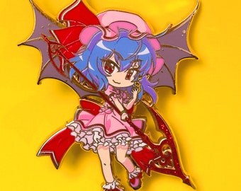 Remilia Scarlet 2.5&quot; Hard Enamel Pin Limited to 100 pieces
