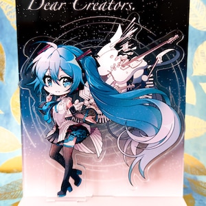Hatsune Miku 16th Anniversary [Dear Creators] - 5&quot; Acrylic Standee