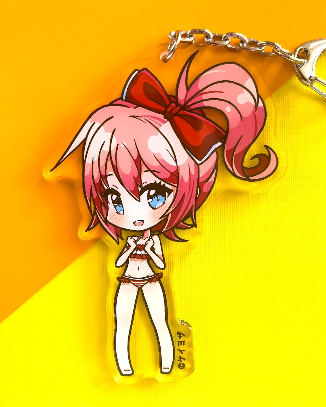 泳げ！ドキドキ文芸部 - さより - 3.5インチ アクリルチャーム（両面 