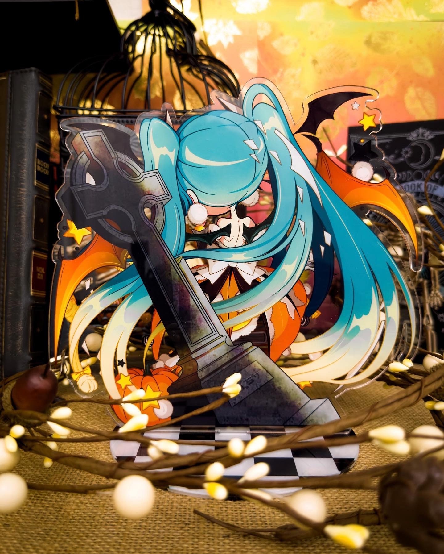  MIKU board（Art by Project.C.K.) Halloween Miku Acrylic Standee - 7