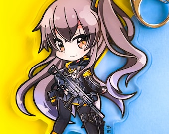 Girls&#39; Frontline - UMP45 3.5&quot; Acrylic Charm (Double Sided)