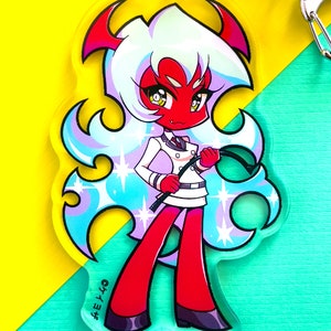 Panty and Stocking with Garterbelt - Scanty 3.5&quot; Acrylic Charm (Double Sided)