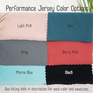 Performance Jersey Swatch - Recycled Polyester & Spandex | Fabric Samples | Eco-friendly Sustainable Fabric Made from Plastic Bottles