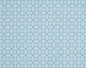 Geometric Patchwork Fabric By the Yard, Blue, Quilting Cotton, The Genesis of a Journey Collection, Riley Blake