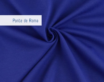 Tela Ponte de Roma Azul Real cortada a medida