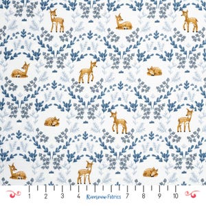 Tela de ciervo bebé cortada a medida: Algodón para acolchado