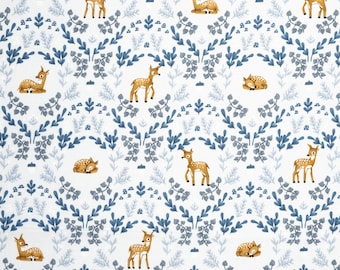 Baby Deer Fabric by the Yard: Quilting Cotton
