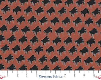 ピアノ生地（1ヤードあたり）、キルティングコットン