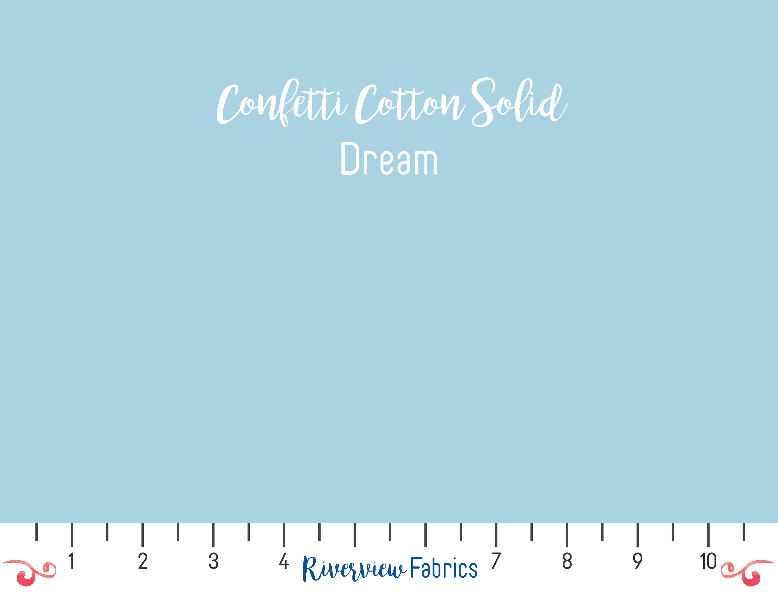 Confetti Cotton Solids Dream / Riley Blake Designs / Tela Etsy