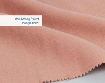 Wool Coating Swatch - Fabric Sample