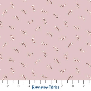 Candy Cane Fabric by the Yard, Pink, Warm Wishes Collection, Riley Blake Designs, 100% Quilting Cotton, Fat Quarters, Christmas Fabric