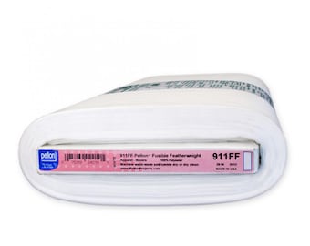 Pellon® Fusible Featherweight Interfacing by the Yard, White, 100% Polyester, Apparel Interfacing