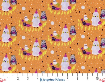 Halloween Costumes Fabric by the Yard: Quilting Cotton, Orange