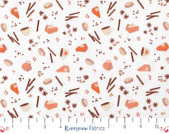 I Love PSL - Autumn Treats | Camelot Fabrics | Quilting Cotton Fabric By the Yard, Fat Quarters