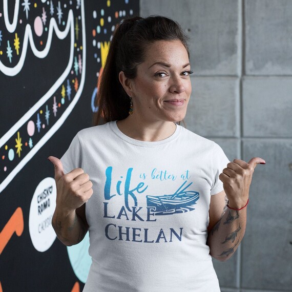 Lake Chelan T Shirt Washington Lakes T Shirt Unisex T Shirt Etsy