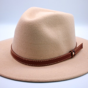 Handcrafted Fedora Felt Hat - Classic Wool, Artisan Elegance by Made By Nativos