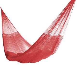 Vibrant Mayan Hammock - Lightweight, Double, Handmade Ultra-Comfy for Outdoor Bliss & Relaxation