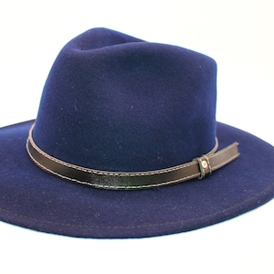 Handcrafted Fedora Felt Hat - Classic Wool, Artisan Elegance by Made By Nativos