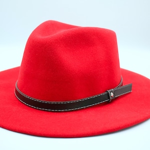Handcrafted Fedora Felt Hat - Classic Wool, Artisan Elegance by Made By Nativos