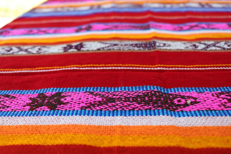 Hammock Burgundy Double Inca Pattern Handmade Indoor Outdoor Bohemian Vintage Garden Gift