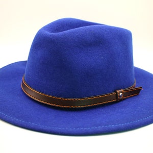 Handcrafted Fedora Felt Hat - Classic Wool, Artisan Elegance by Made By Nativos