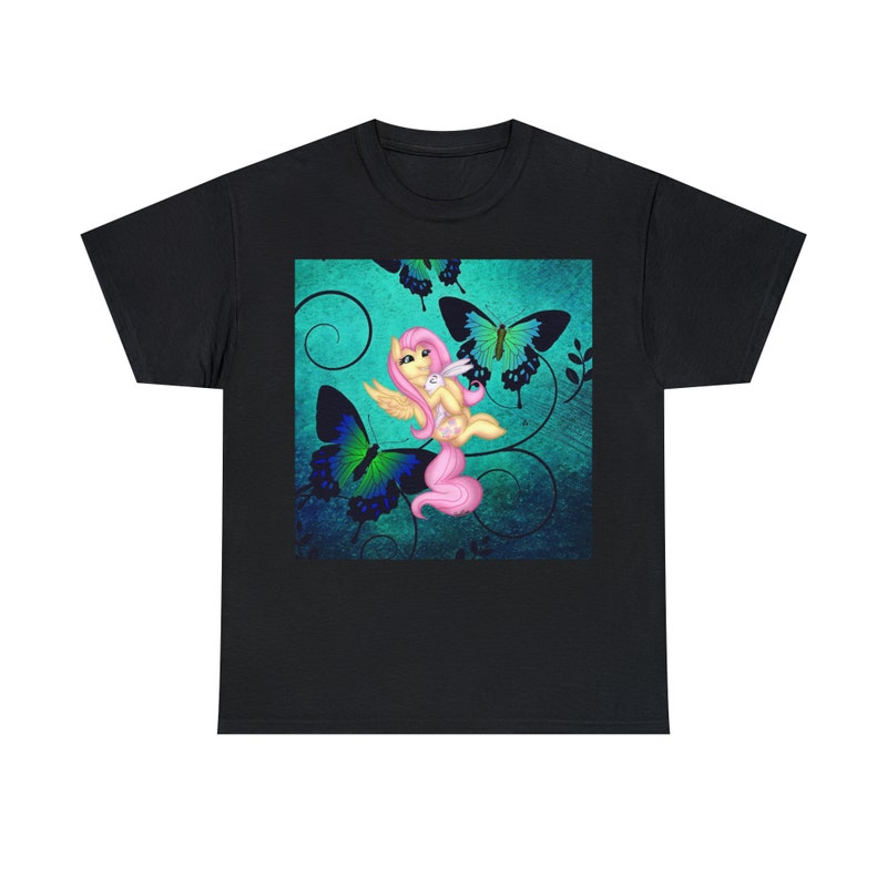 Ensemble Graphique My Little Pony Fluttershy - 2 Pièces (t-shirt + ?) - Taille M (7/8 Ans) - Neuf Sans étiquettes