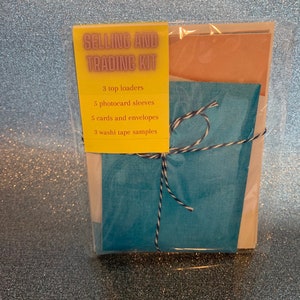Kit de intercambio de tarjetas, tarjetas de colección, kit de tarjetas de venta, embalaje