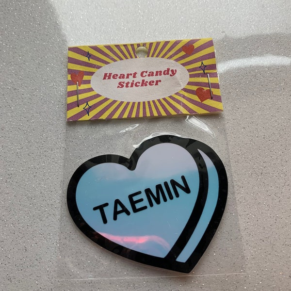 Heart Candy Sticker-,KPop, BTS, Monsta X, Loona, Shinee, Korean Artist, Singers, Artist, Black Pink, Twice