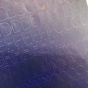 Deco Sticker Letters