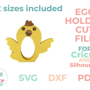 Suporte para ovos de galinha de Páscoa SVG, presente de Páscoa, suporte para ovos de chocolate, SVG de Páscoa, lembrancinha de festa infantil, presente de artesanato em papel, suporte para ovos de chocolate