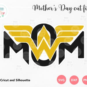 Super Mom SVG PNG DXF, Muttertag SVG, Mama Shirt Bundle, Mama Shirt, Wonder Mom, Geschenk für Frau SVG, beste Mama aller Zeiten, ich liebe dich Mama dafür